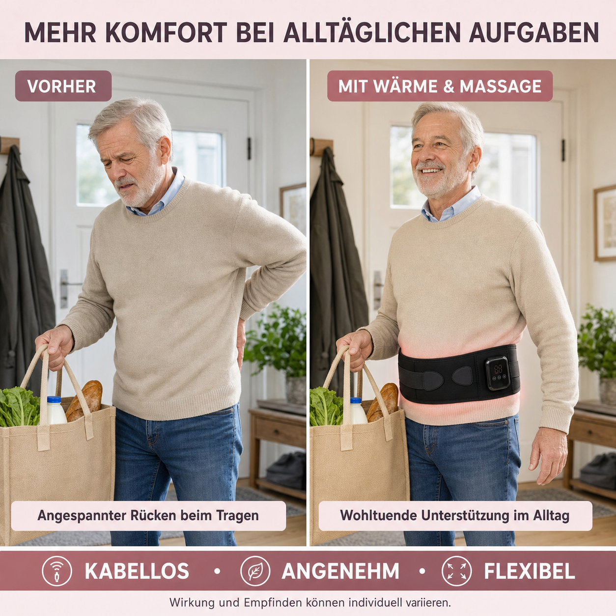 HEATXMATE Wärmegürtel