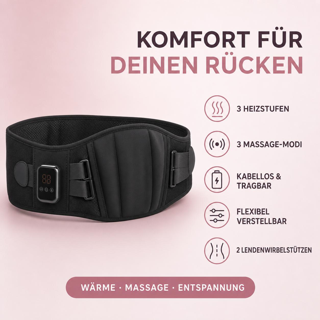 HEATXMATE Wärmegürtel